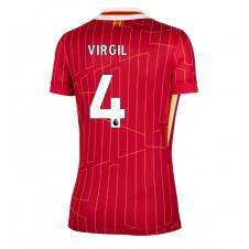 Liverpool Virgil van Dijk #4 Hemmatröja Dam 2024-25 Korta ärmar